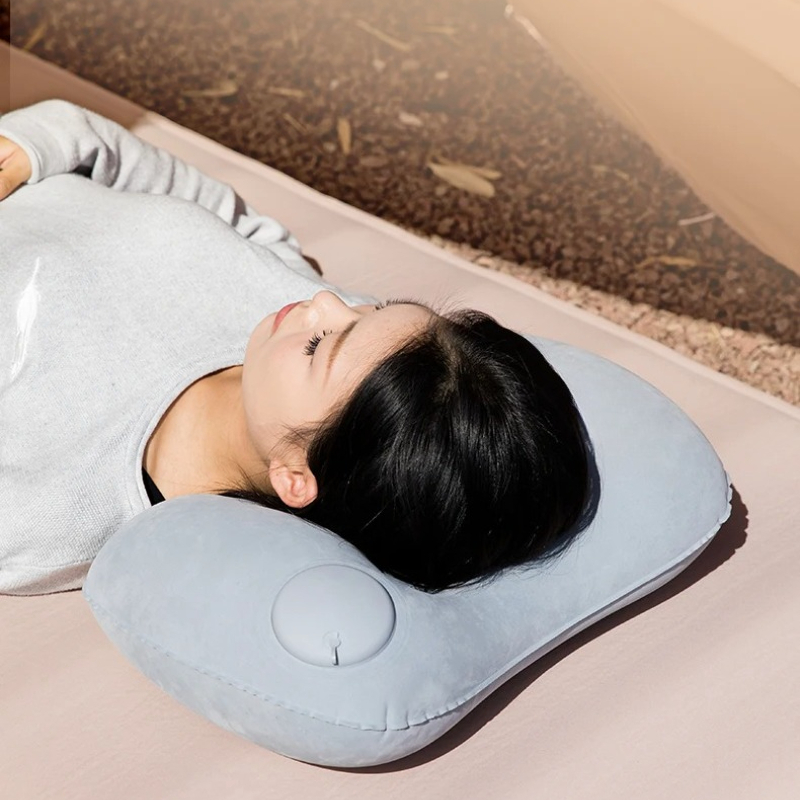 Neck Traction Pillow - Ultralight Inflatable Camping Pillow Portable Travel