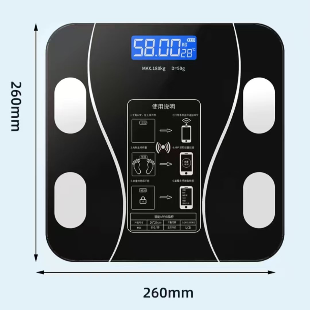 Digital Body Weight Scale - New USB Body Fat Scale,Intelligent and