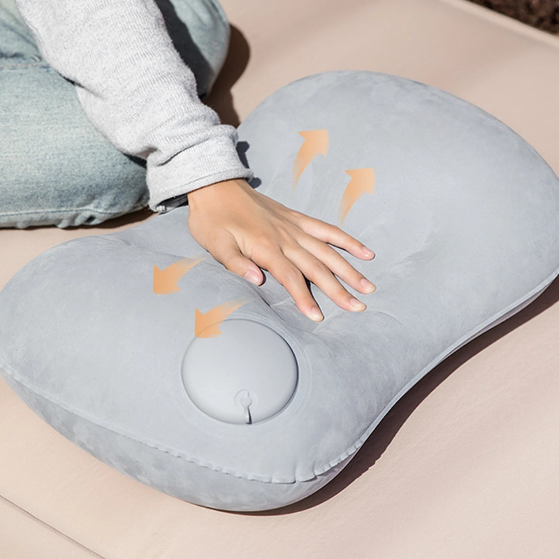 Ultralight Inflatable Camping  - Neck Traction Pillow ulasan dan harga