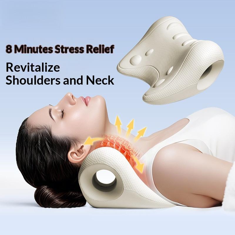 1Pcs C-Shaped Contour Fatigue  - Neck Traction Pillow ulasan dan harga