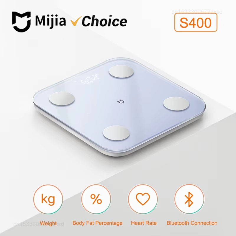 Mijia Body Fat Scale S400 Blue - Digital Body Weight Scale ulasan dan harga