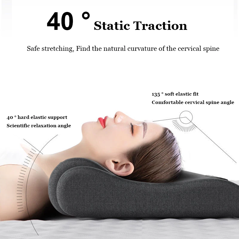 Electric Massage Neck Pillow f - Neck Traction Pillow ulasan dan harga