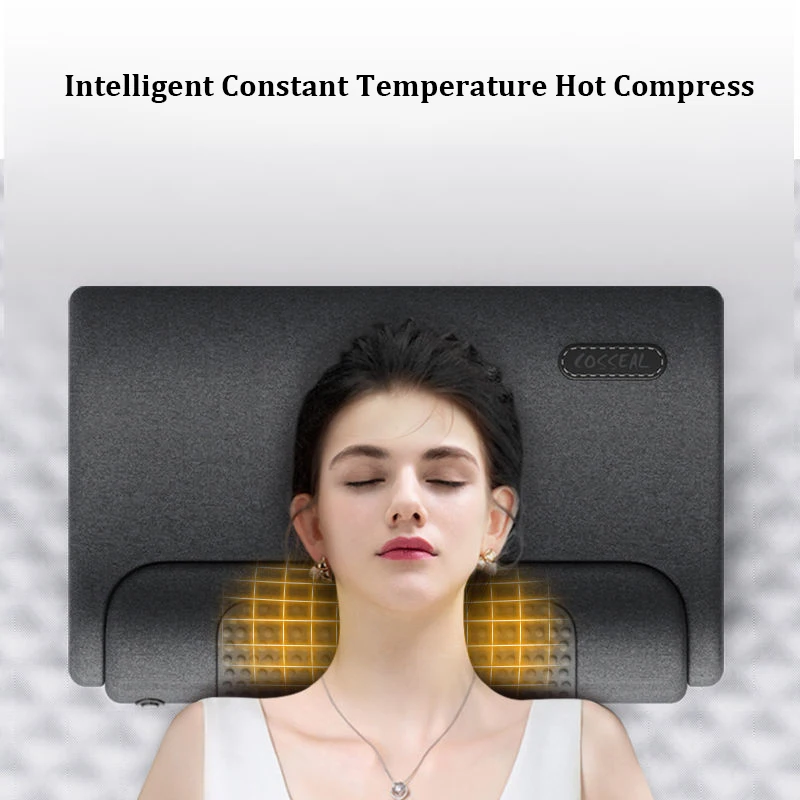 Electric Massage Neck Pillow f - Neck Traction Pillow ulasan dan harga