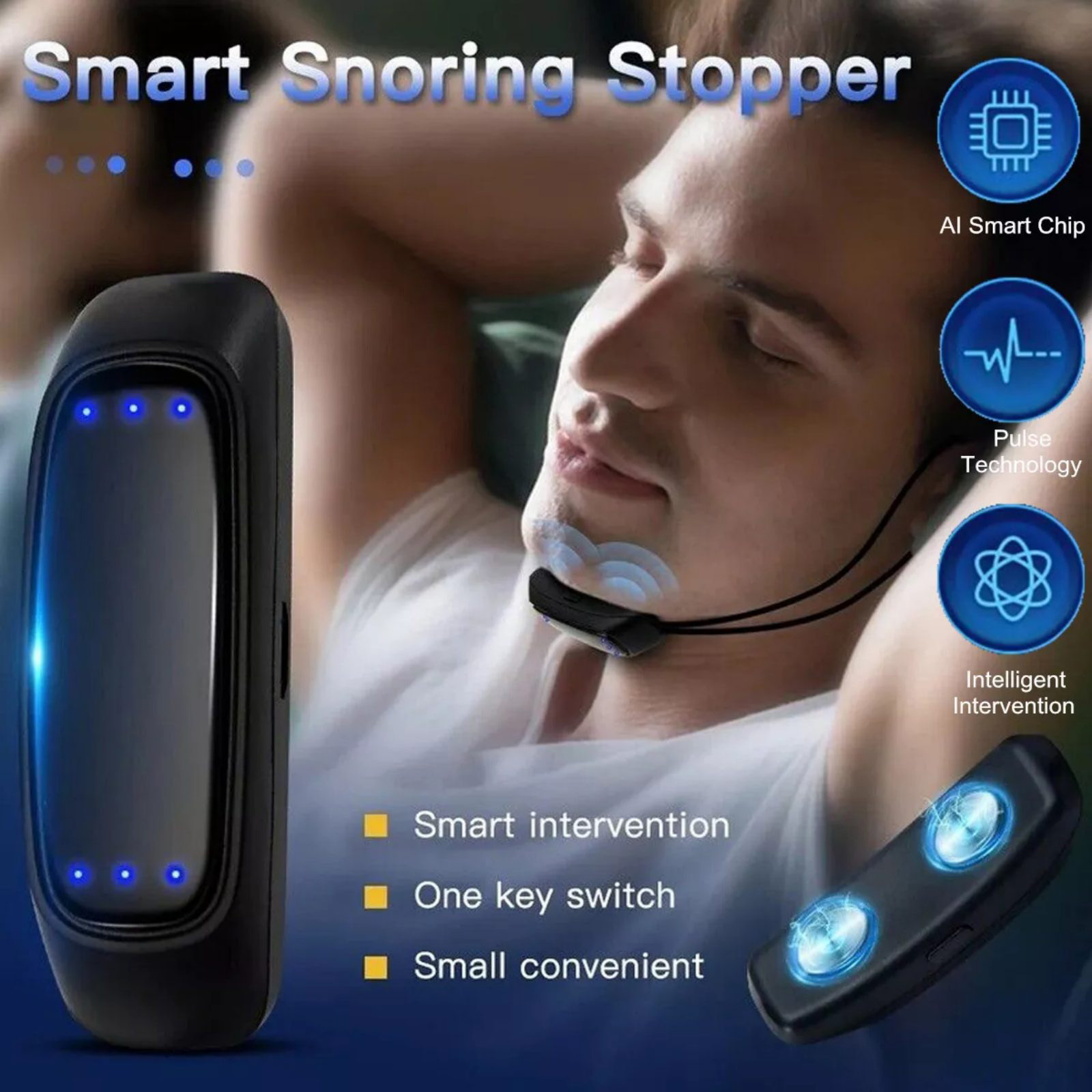 Pulse Stop Snore Portable Comf - Health Wellness And ulasan dan harga