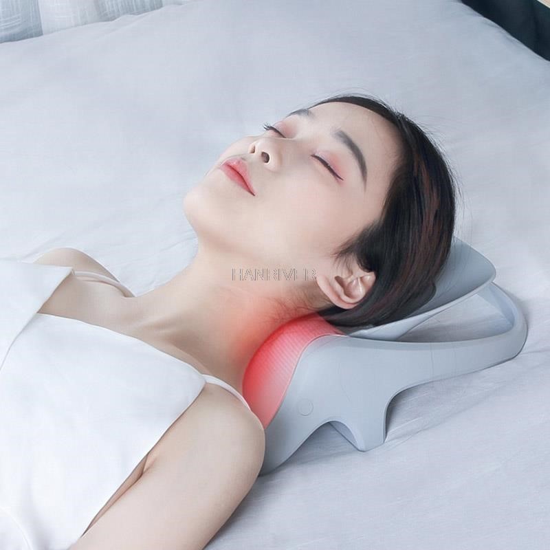 Moxibustion pillow hot compres - Neck Traction Pillow ulasan dan harga