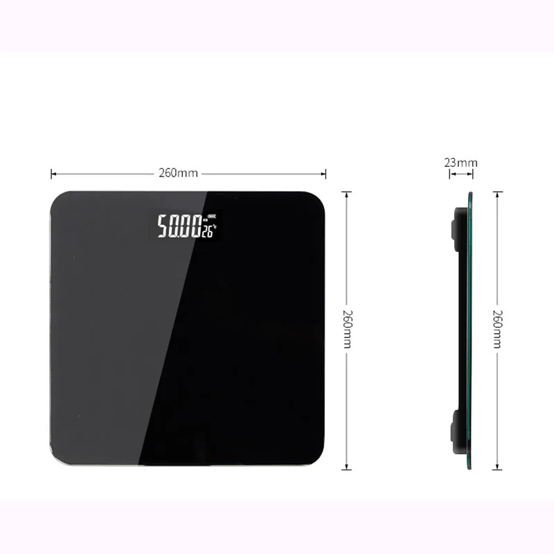 180kg USB charging electronic  - Digital Body Weight Scale ulasan dan harga