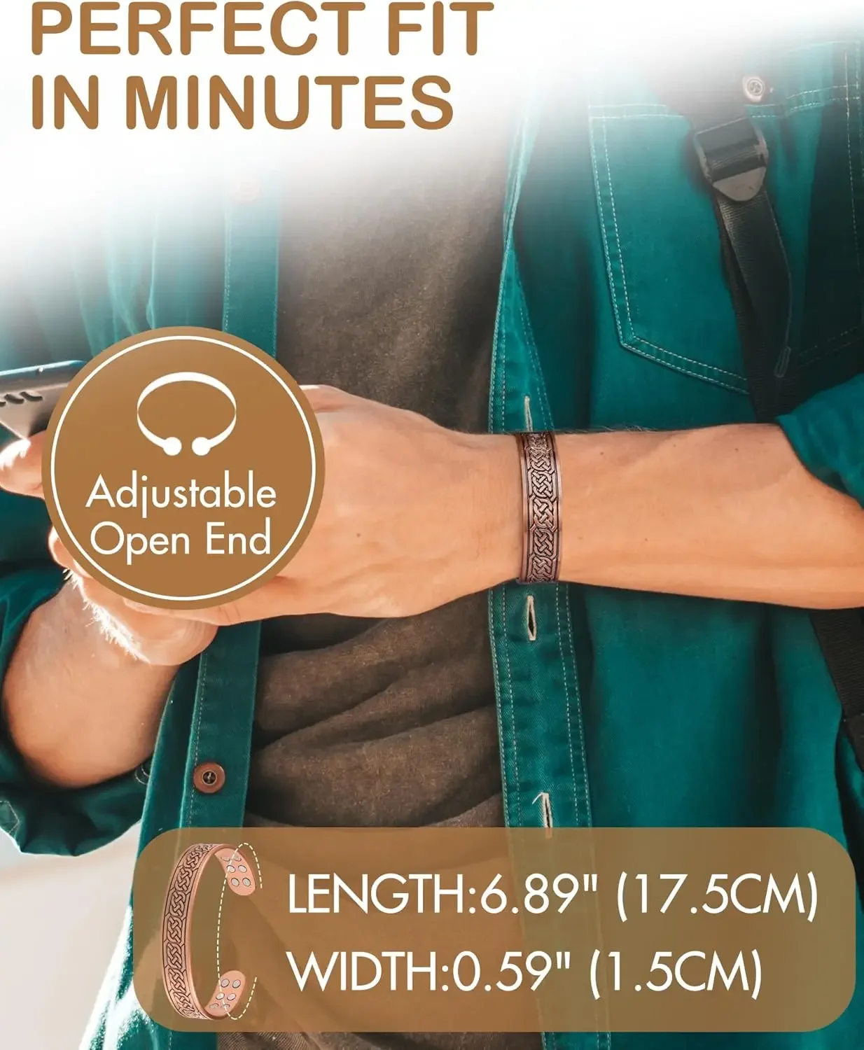 ARADOO Vintage Pure Copper Mag - Health Wellness And ulasan dan harga