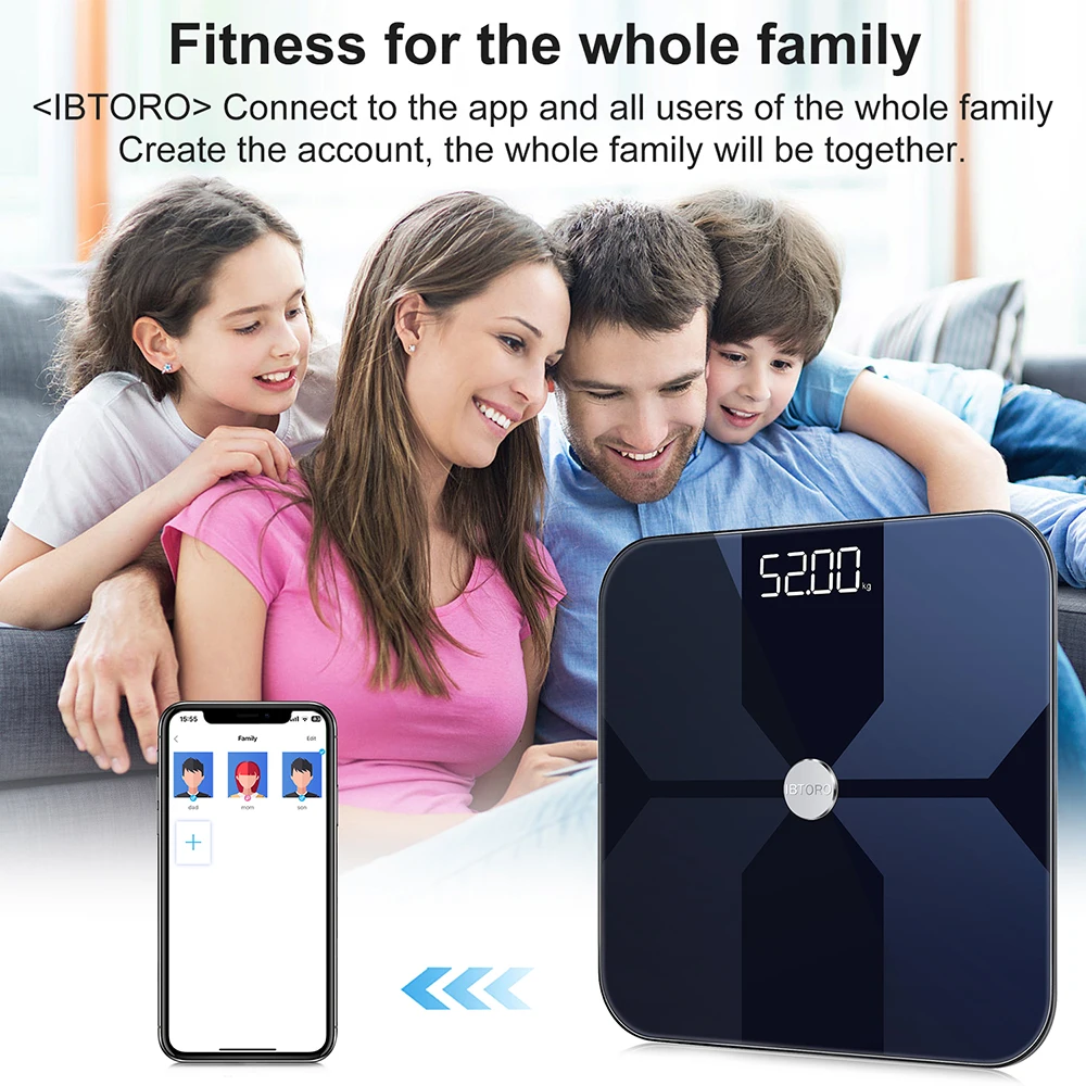 Body Fat Scale Wifi Home Preci - Digital Body Weight Scale ulasan dan harga